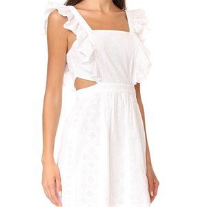 Madewell Eyelet Cutout Dress